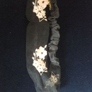 Headband in tulle fabric